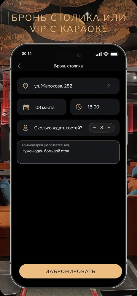Турандот — Бронь